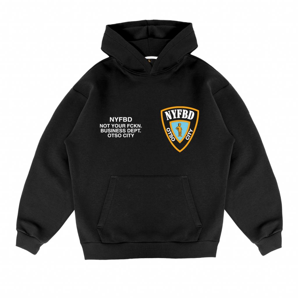 NYFBD HOODIE BLACK